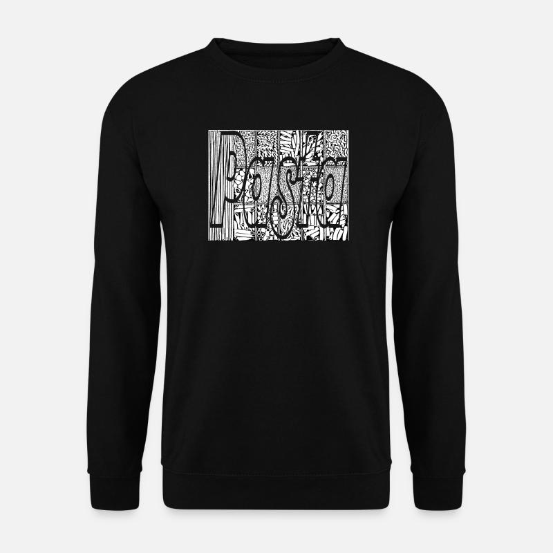 Italienische Pasta - Unisex Pullover - Schwarz