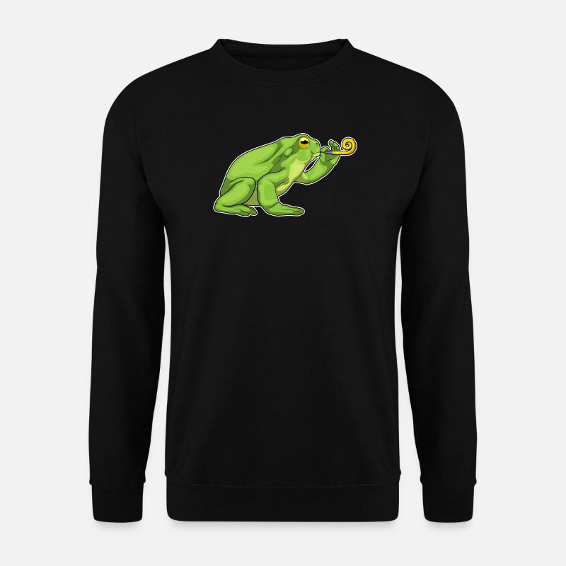 Frog Birthday Toad - Unisex Sweatshirt - black