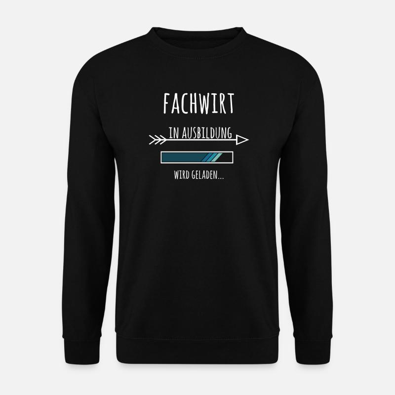 Fachwirt Weiterbildung Ausbildung Beruf - Unisex Pullover - Schwarz