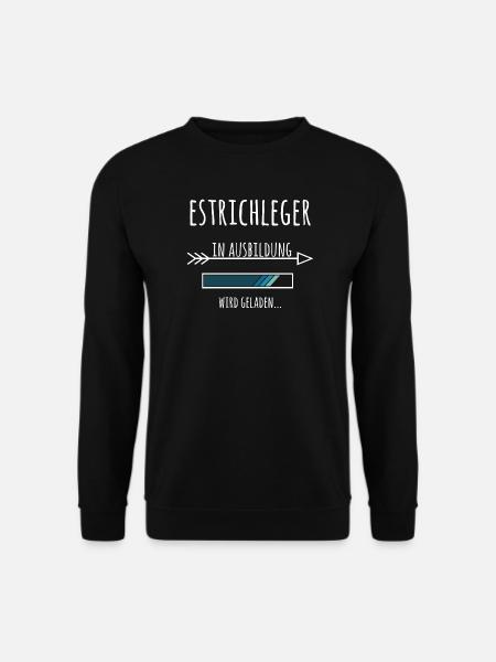 Estrichleger Beruf Ausbildung Handwerk - Unisex Pullover - Schwarz