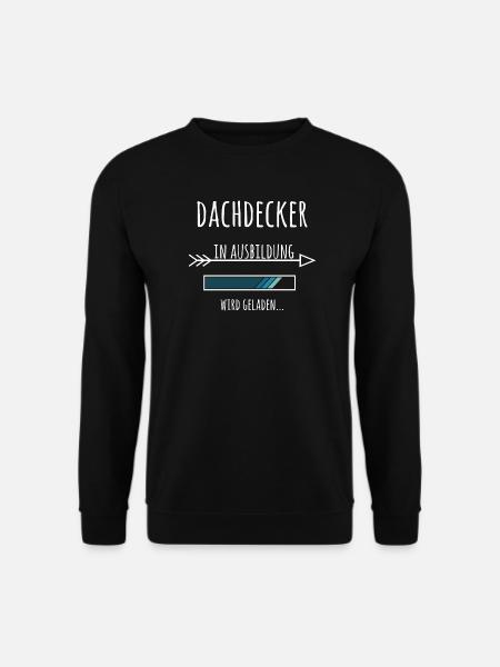 Dachdecker Handwerk Beruf Ausbildung - Unisex Pullover - Schwarz