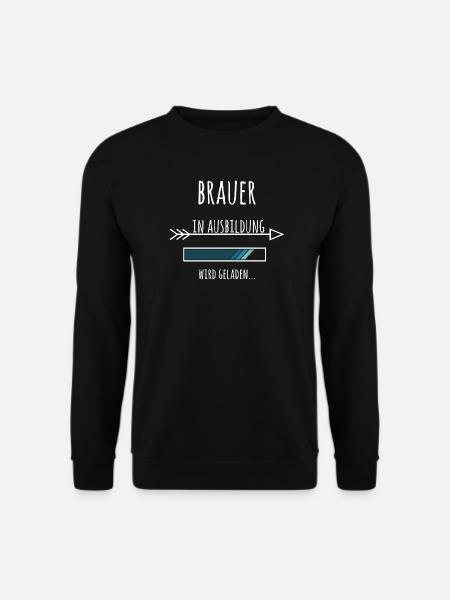 Brauer Ausbildung Bier Beruf Geschenk - Unisex Pullover - Schwarz