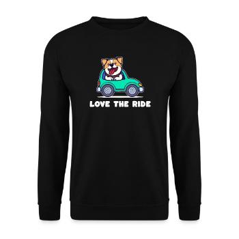 Cool Saying Dog Pets Favorite Animal Animals - Unisex Sweatshirt - black - Front - Alina (178cm) & Michal (187cm)