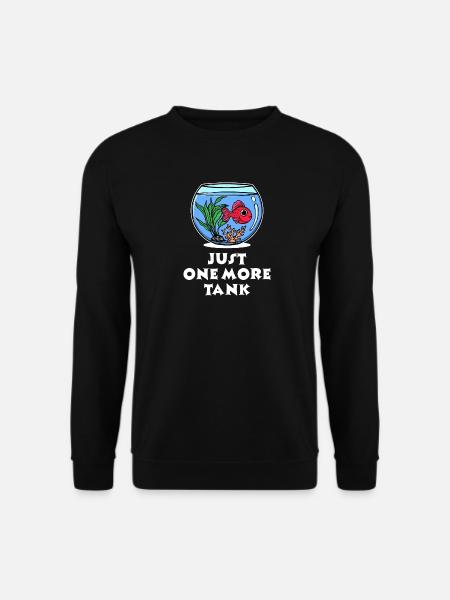 Kugelfisch Aquarium Statement Haustiere Heimtier - Unisex Pullover - Schwarz