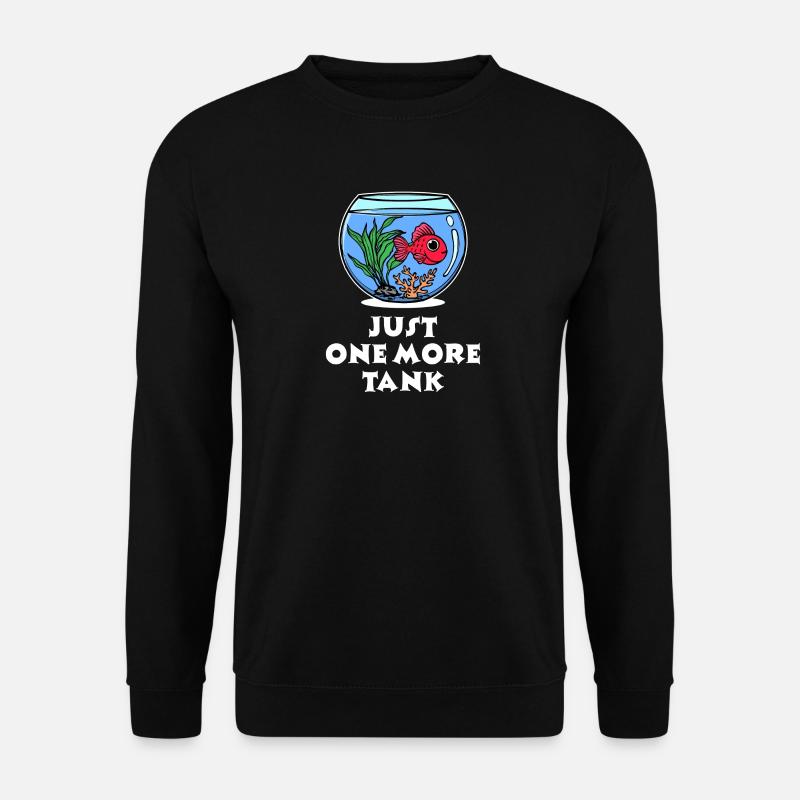 Kugelfisch Aquarium Statement Haustiere Heimtier - Unisex Pullover - Schwarz