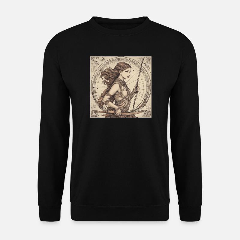 Zodiac Sagittarius - Unisex Sweatshirt - black