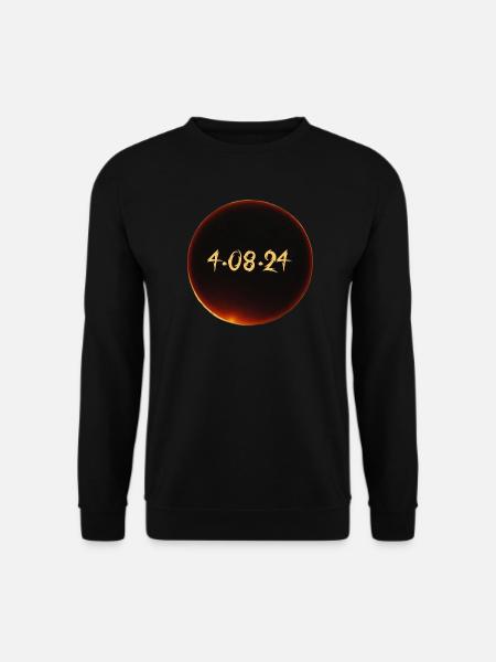 Eclipse de Soleil 2024 - Sweat-shirt Unisexe - noir