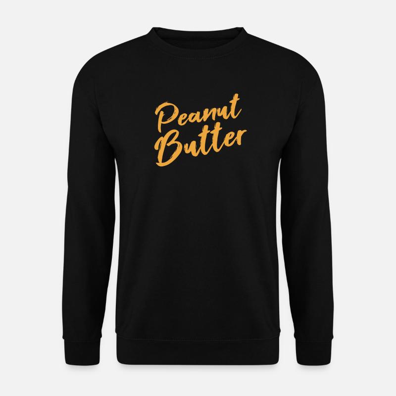 Erdnussbutter - Unisex Pullover - Schwarz