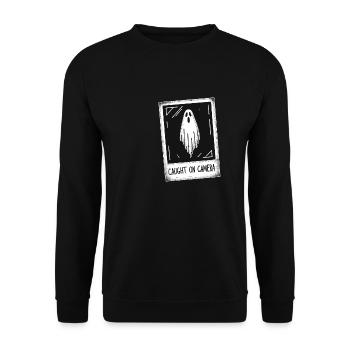 Photo Ghost - Unisex Sweatshirt - black - Front - Alina (178cm) & Michal (187cm)