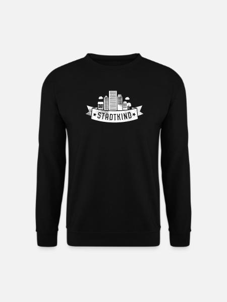 Stadtkind - Unisex Pullover - Schwarz