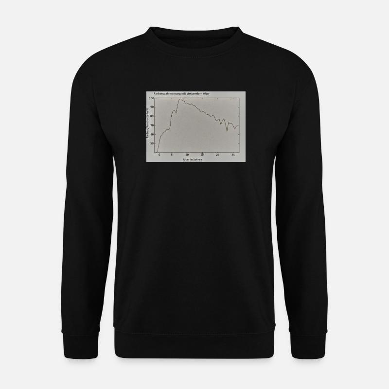 Alterliche Farbenwahrnehmung - Unisex Pullover - Schwarz