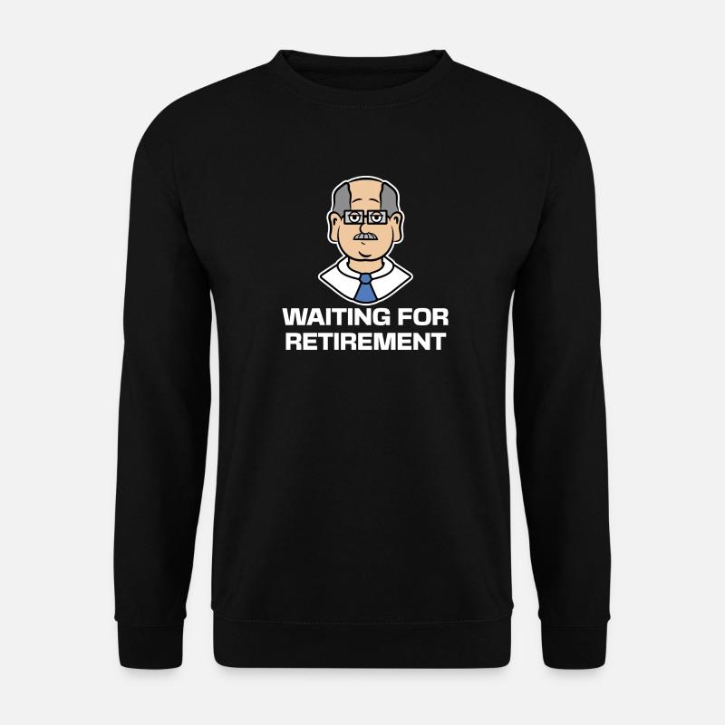 Pension Retirement Statement Pensioner Freedom - Unisex Sweatshirt - black