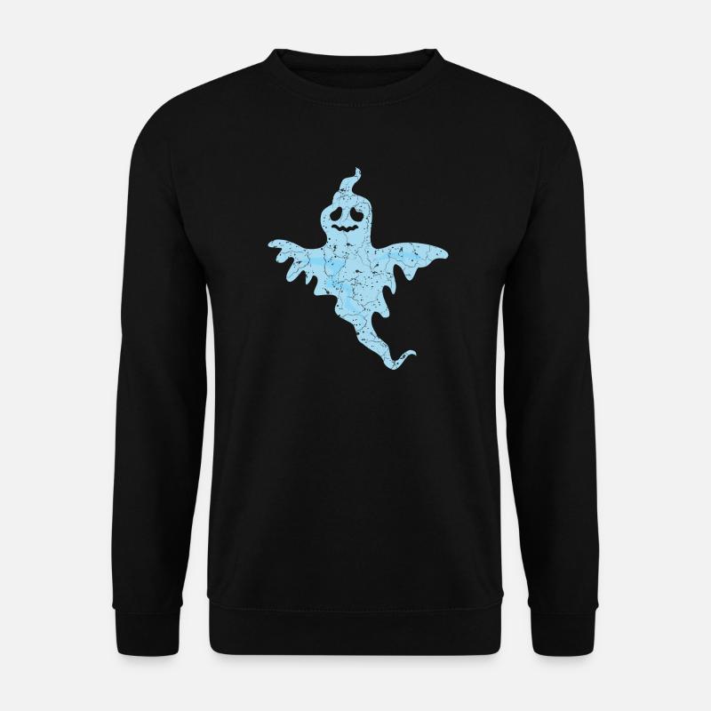 Geist Halloween - Unisex Pullover - Schwarz