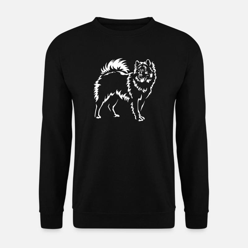 Eurasier "Black Edition" - Unisex Pullover - Schwarz