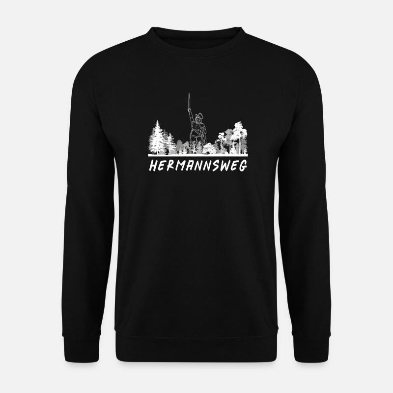 Hermannsweg - Unisex Pullover - Schwarz