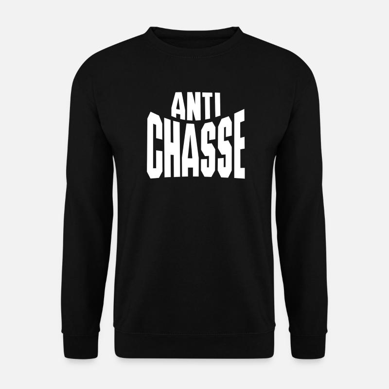 Anti-Jagd, Tierschutz - Unisex Pullover - Schwarz