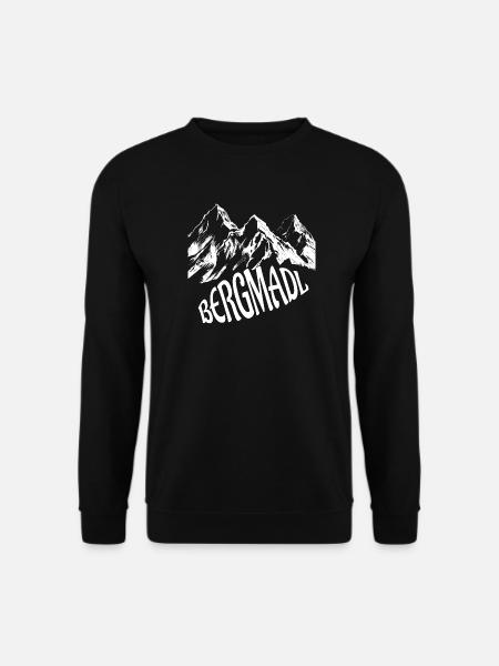 Bergmadl - Unisex Pullover - Schwarz