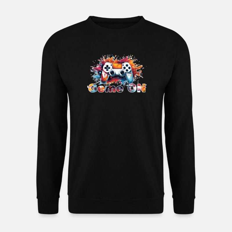 Controller GameON - Unisex Pullover - Schwarz