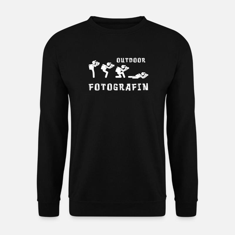 Outdoor Fotografin - Unisex Pullover - Schwarz
