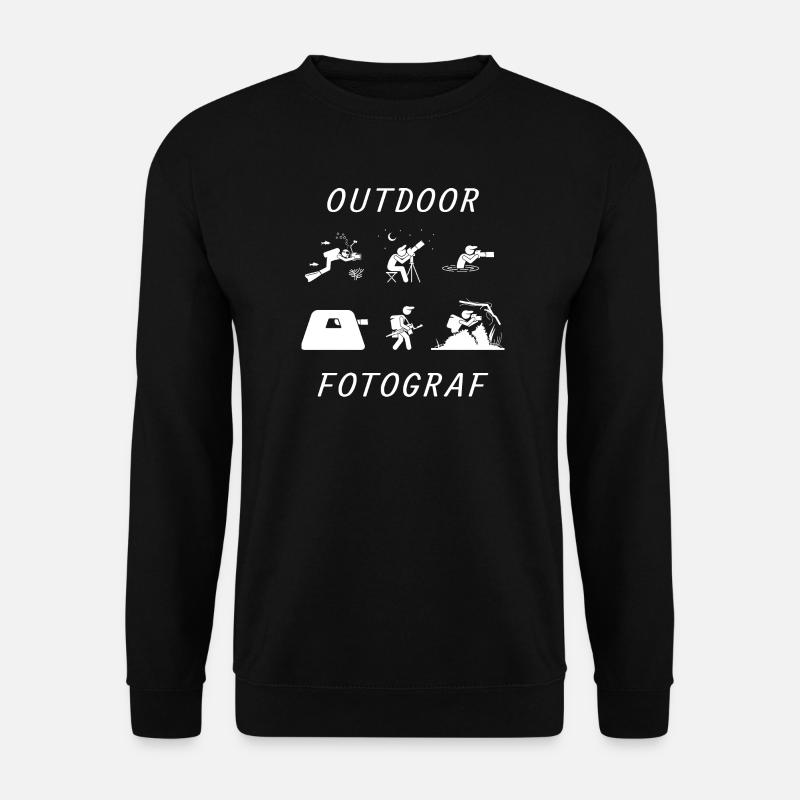 Outdoor Fotograf - Unisex Pullover - Schwarz