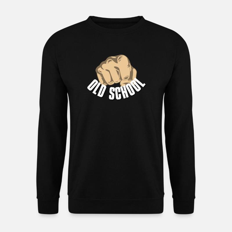 Oldschool Faust - Unisex Pullover - Schwarz