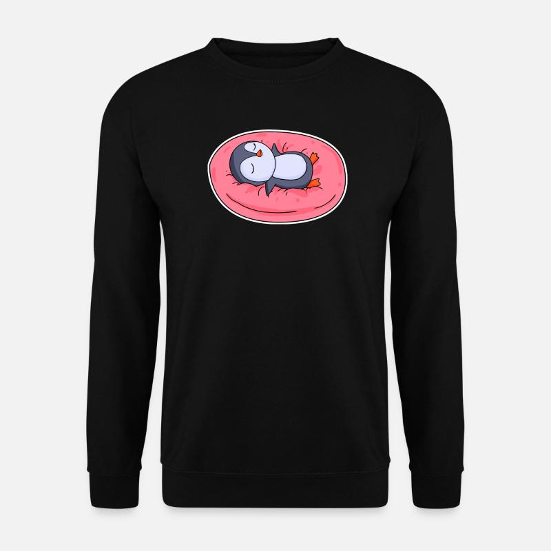 Penguin - Unisex Sweatshirt - black