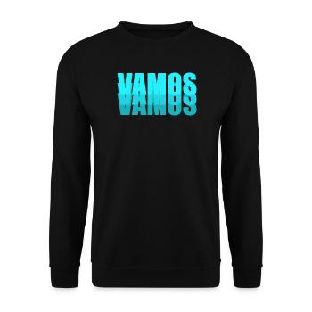 VAMOS - Unisex Pullover - Schwarz - Vorne - Alina (178cm) & Michal (187cm)
