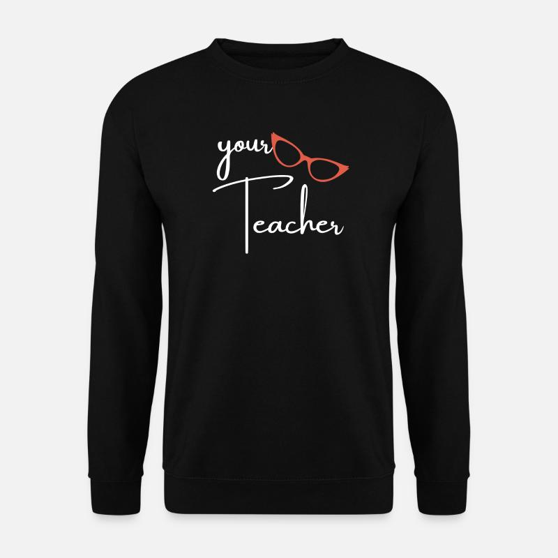 Dein Geschenkhemd für Lehrerschulbildung - Unisex Pullover - Schwarz