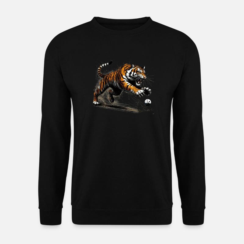 Unihockey Tiger - Unisex Pullover - Schwarz