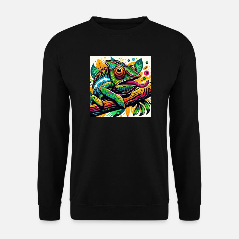 Caméléon - Sweat-shirt Unisexe - noir