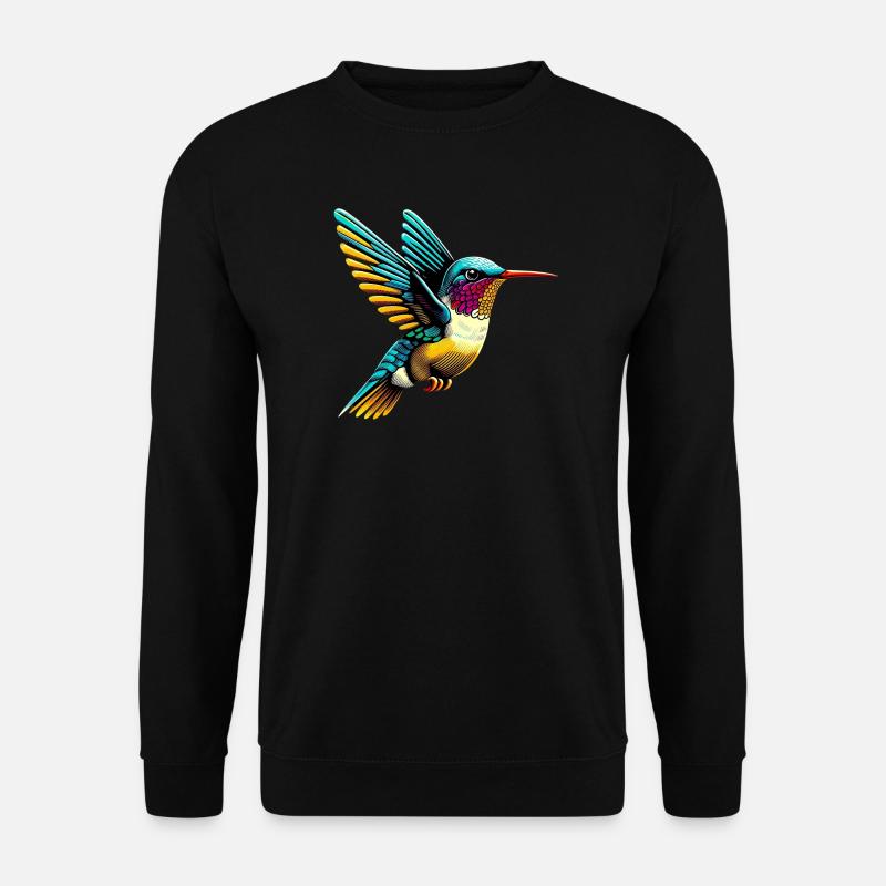 Kolibri - Unisex Pullover - Schwarz