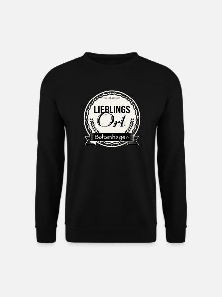 Lieblingsort Boltenhagen - Unisex Pullover - Schwarz