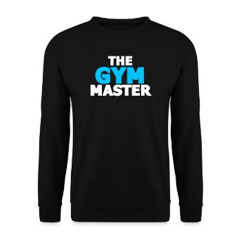 The Gym Master - Unisex Pullover - Schwarz - Vorne - Alina (178cm) & Michal (187cm)