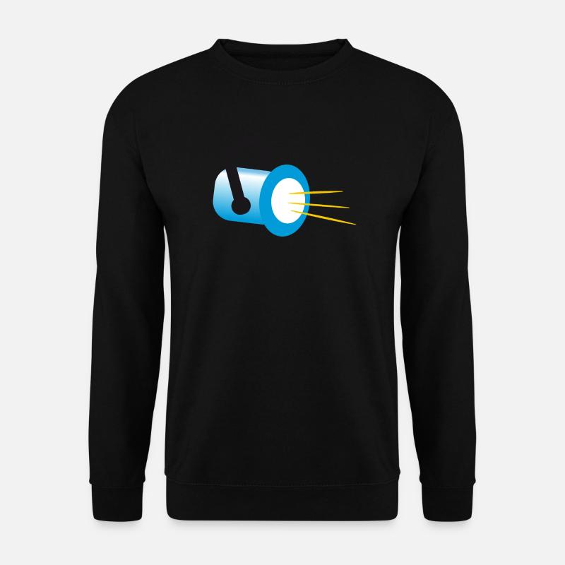 Scheinwerfer | Headlight - Unisex Pullover - Schwarz