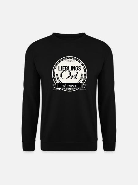 Lieblingsort Fehmarn - Unisex Pullover - Schwarz