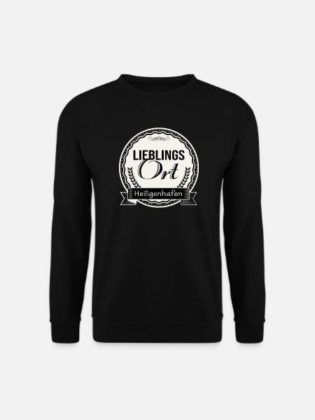 Lieblingsort Heiligenhafen - Unisex Pullover - Schwarz