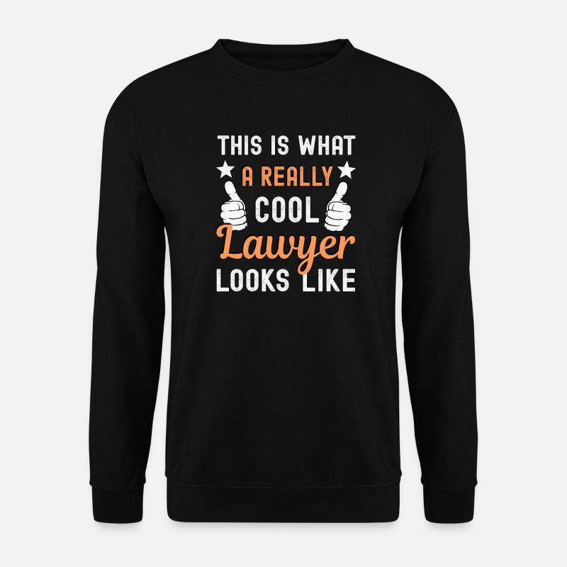 Anwalt Anwältin - Unisex Pullover - Schwarz