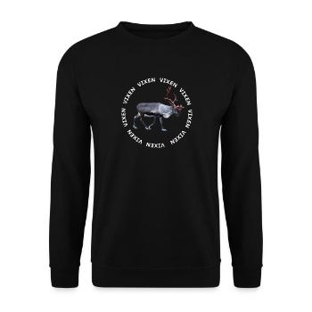 VIXEN - Unisex Sweatshirt - black - Front - Alina (178cm) & Michal (187cm)