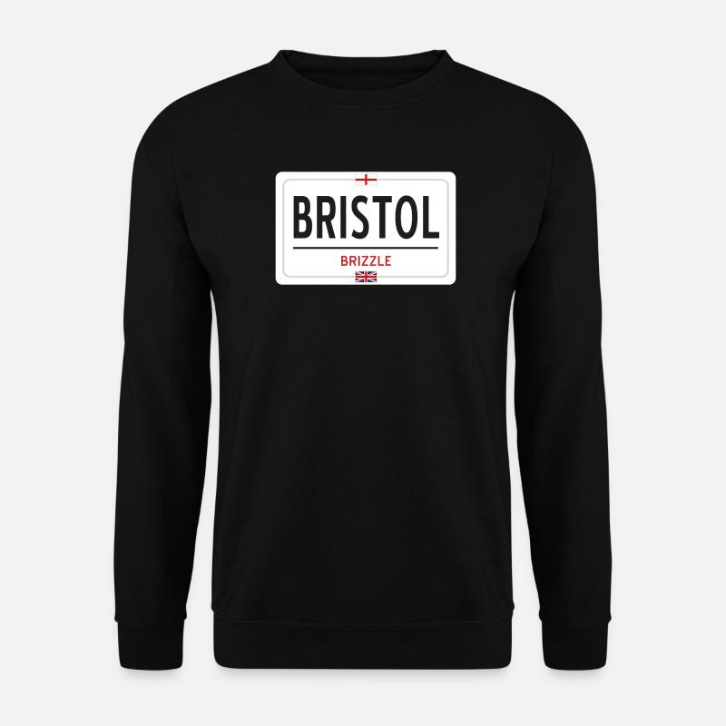Bristol town sign - Unisex Sweatshirt - black