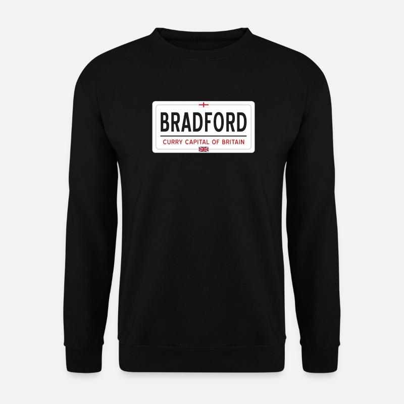 Bradford town sign - Unisex Sweatshirt - black