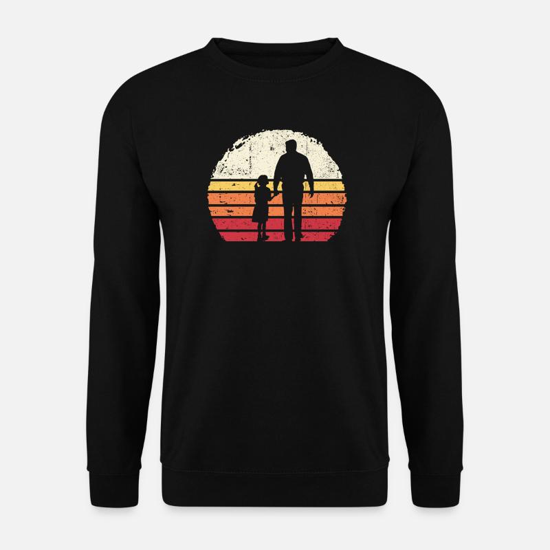 Sunset Walk Silhouette - Unisex Sweatshirt - black