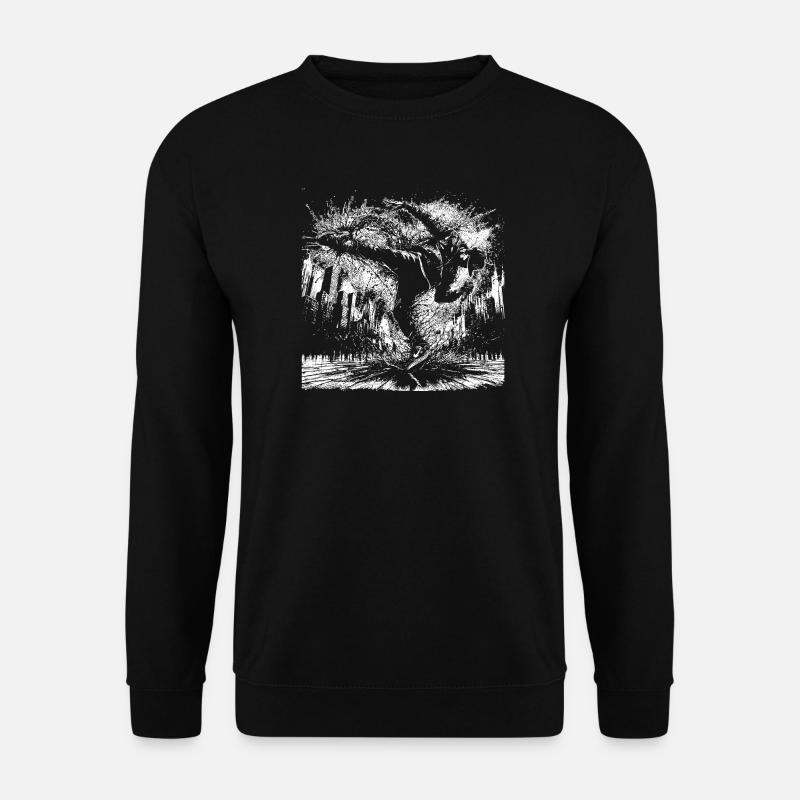 BREAK DANCING - Unisex Sweatshirt - black