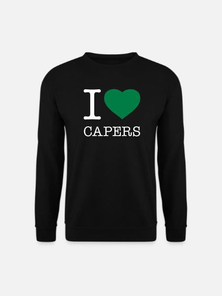 I LOVE CAPERS Kapern - Unisex Sweatshirt - black