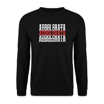 Our Lady of Sorrows T-Shirt Gift Idea - Unisex Sweatshirt - black - Front - Alina (178cm) & Michal (187cm)