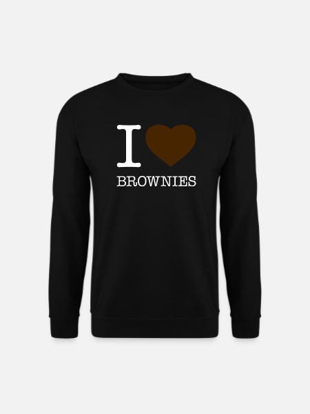 J’ADORE LES BROWNIES - Sweat-shirt Unisexe - noir