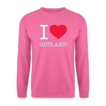 I LOVE GOTLAND - Unisex Pullover - Pink - Vorne