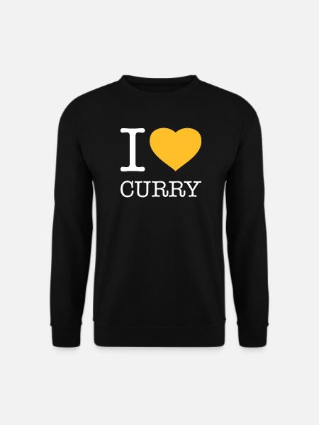 J’ADORE LE CURRY - Sweat-shirt Unisexe - noir