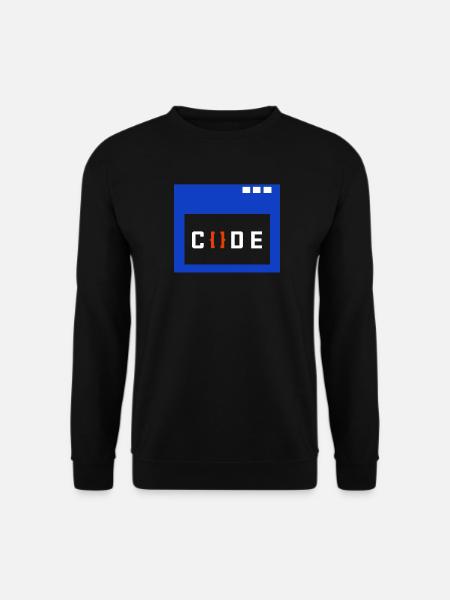 Coder Geld Verdienen Angestellter Arbeit Erfolg - Unisex Pullover - Schwarz