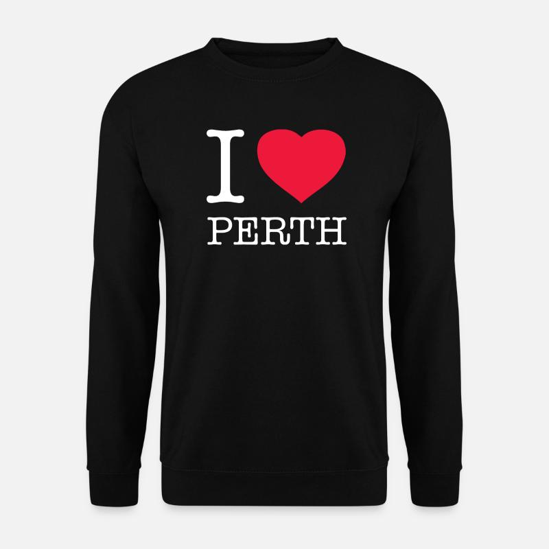 I LOVE PERTH - Unisex Sweatshirt - black