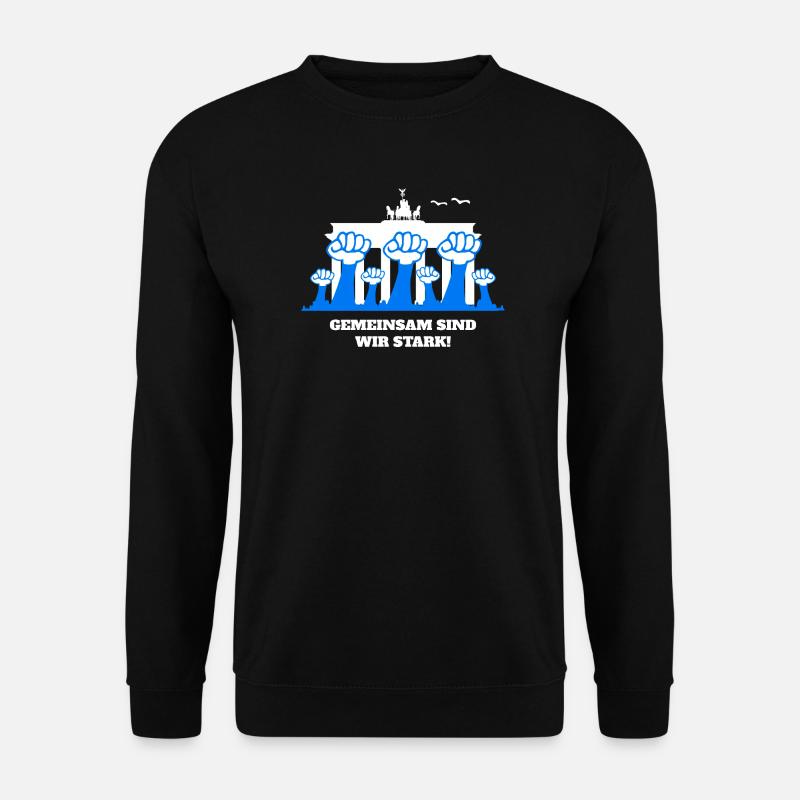 Gemeinsam sind wir Stark - Unisex Pullover - Schwarz